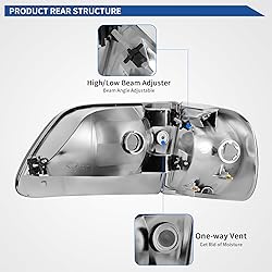 oEdRo Halogen Headlights Replacement w/Corner