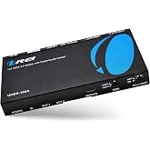 OREI 1x2 2.0 HDMI Splitter with Scaler Audio Extractor Up to 4K@60Hz, EDID | HDMI 2.0b, HDCP2.2/HDCP1.4 compliant. Supports digital and analog audio extract output from HDMI source.