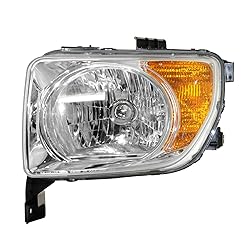 TRQ 2 Piece Headlight Assembly Set Driver