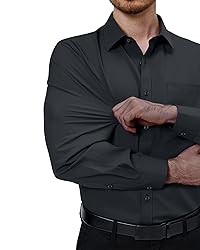 Alimens & Gentle Mens Dress Shirts 4-Way Stretch