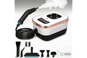 Steam Cleaner Handheld For Home, 4 Bar Steamer Cleaning Hand Held For Carpet Couch Car Nettoyeur Vapeur Machine a Vapeur Port