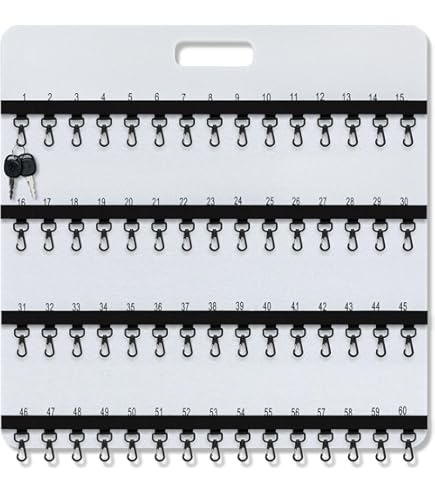 Flywheel Key Boards - 75 Hook For Secure Key Organization