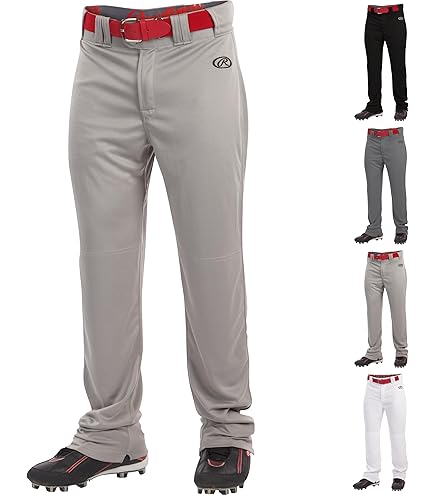 Pantalon De Baseball Champro MVP Pour Homme - Taille S, Gris, Bas Ouvert, Toile Résistante