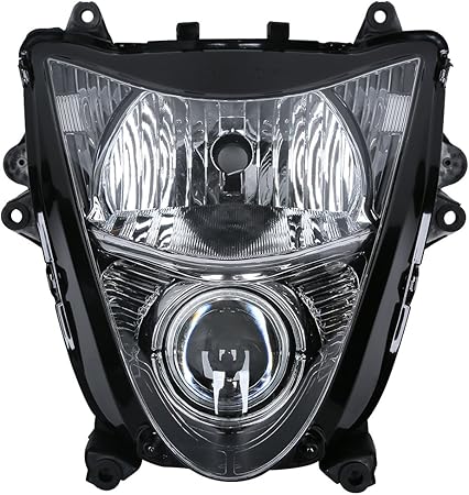 Amazon Huili Jphome ヘッドライト ヘッドランプ アセンブリ スズキ 隼 Gsx1300r 08 17 対応 ヘッドライト 車 バイク