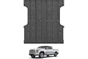 3W Truck Bed Mat for Toyota Tundra 2022-2026, Heavy Duty Tundra Accessories TPE Truck Bed Liner, All Weather Pickup Truck Bed Protection(Only Fit 5.5FT/5.5' Short Bed)