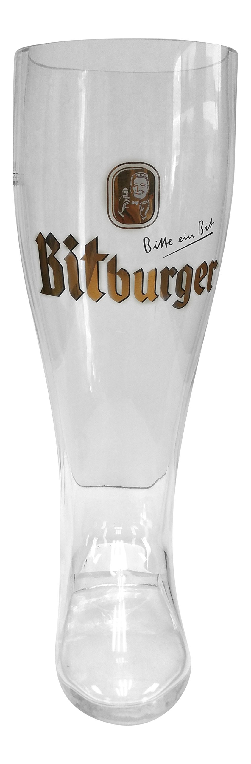 Bitburger German Beer Boot Glass 1 Liter Buy Online in United Arab
