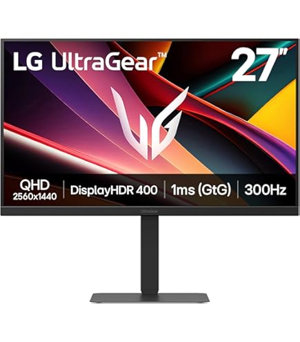 Amazon.com: LG ‎27GS93QE 27-inch Ultragear OLED Gaming Monitor QHD