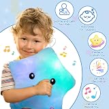 NYOBABE Sensory Toy Star Plush Sleep Aid Lights Music Blue view 3