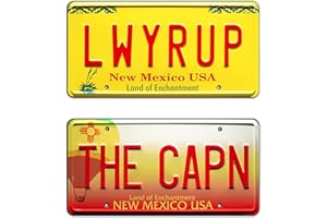 CELEBRITY MACHINES Breaking Bad | LWYRUP + The CAPN | Metal Stamped License Plates