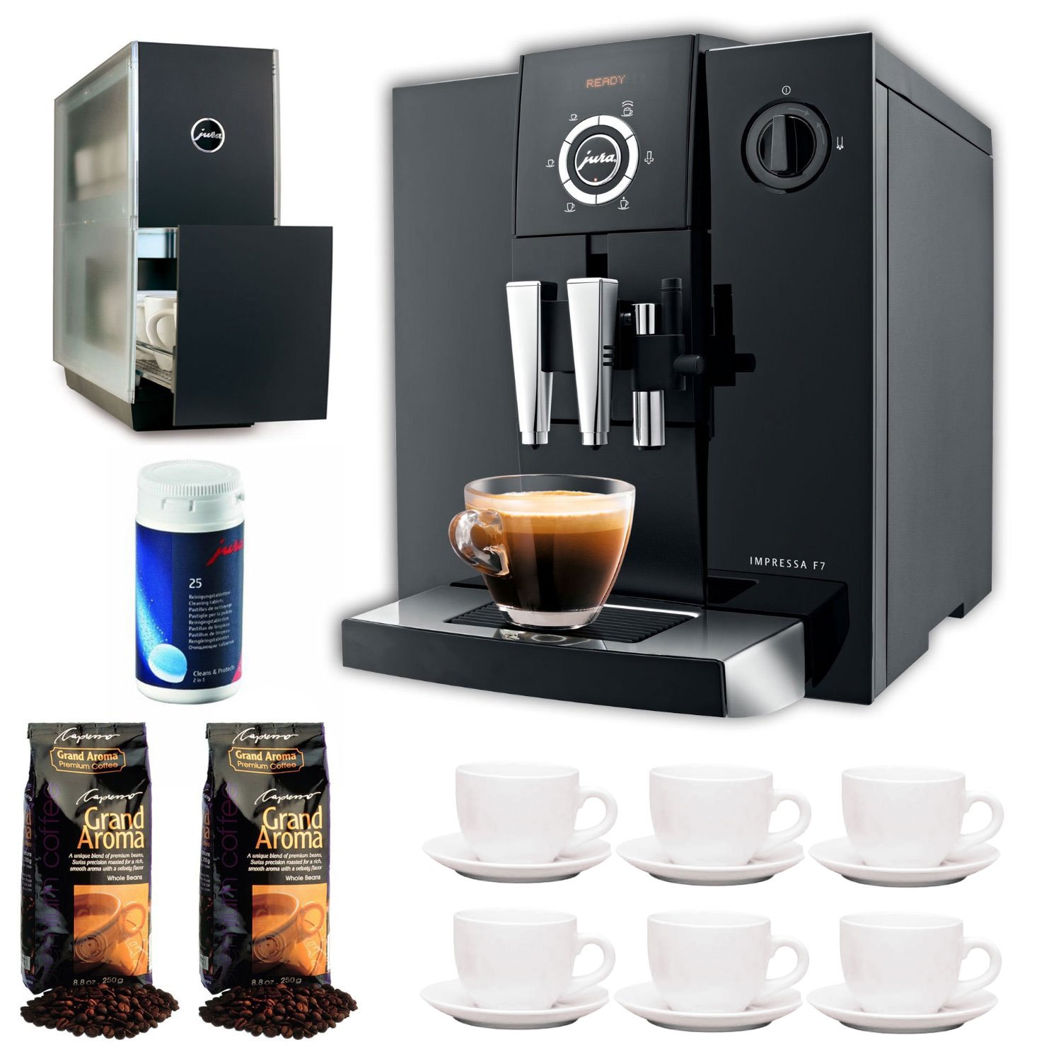 Jura Capresso Impressa F7 with Grand 
