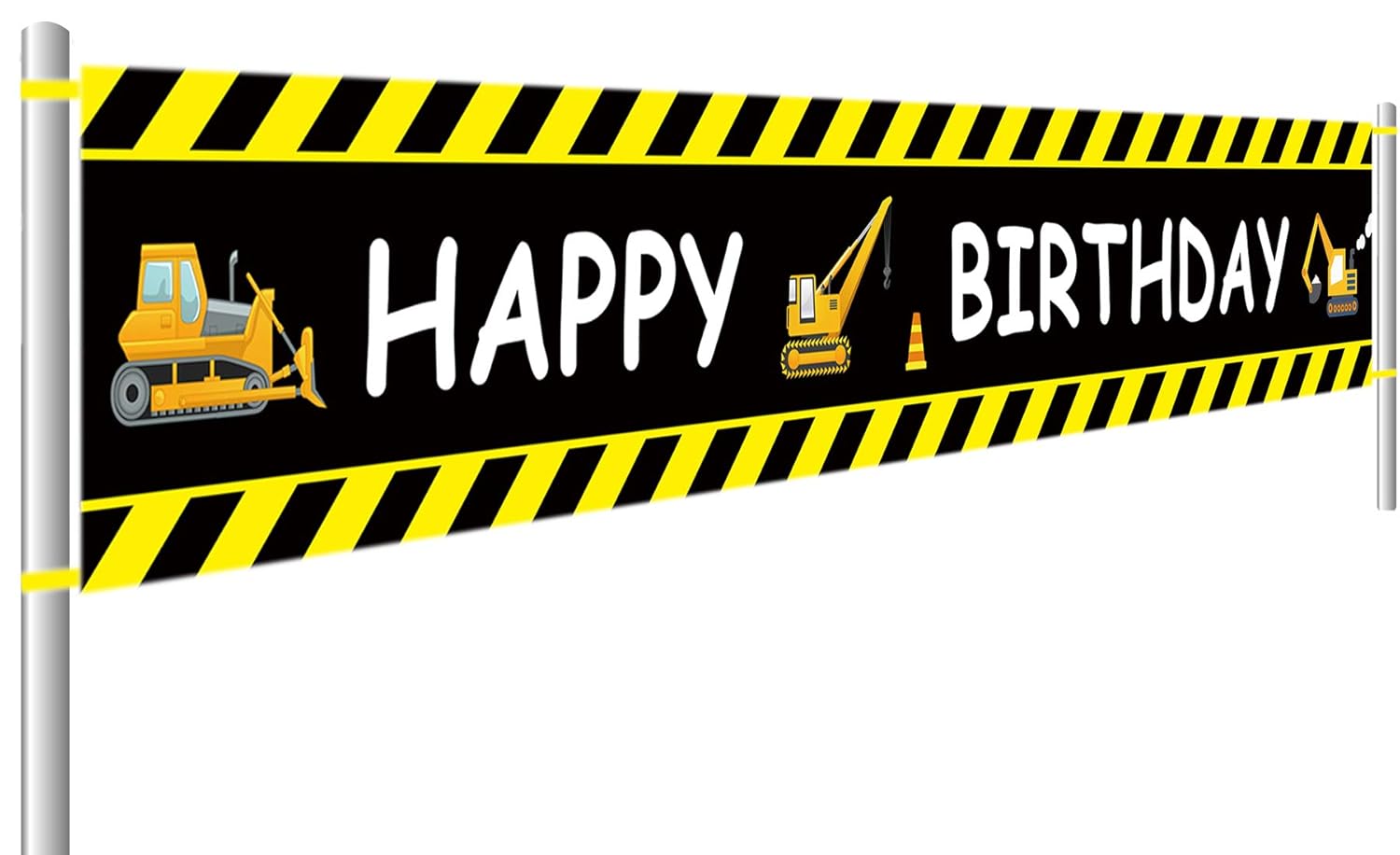 Construction Birthday Party Supplies Construction Banner Garland