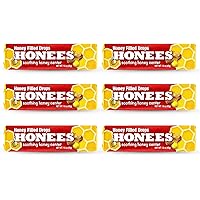 Halloween Honey Hard Candy - 1lb Bag Of Honey-Filled Bon Bons, Individually Wrapped Vintage Candy