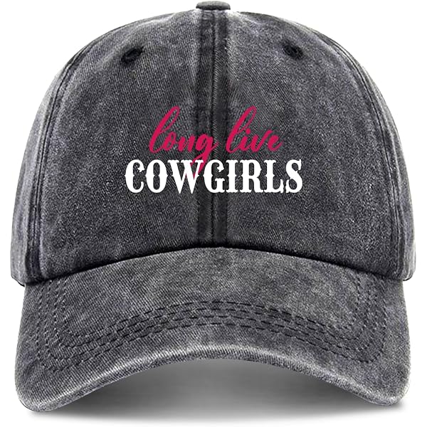 Long Live Cowgirls Humor Baseball Cap Adjustable Cotton 2535870-81229419-03142025-  main image 4