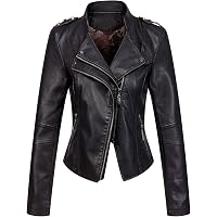 Fashion SX Women's Punk Studded Faux-alligator Print Pattern PU