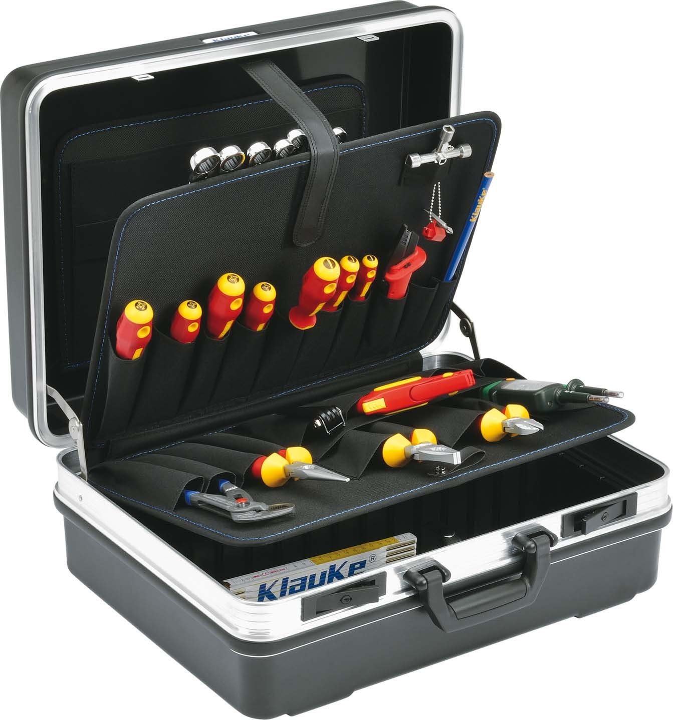 Klauke Hartschalenkoffer bestückt, Meister KL865B19