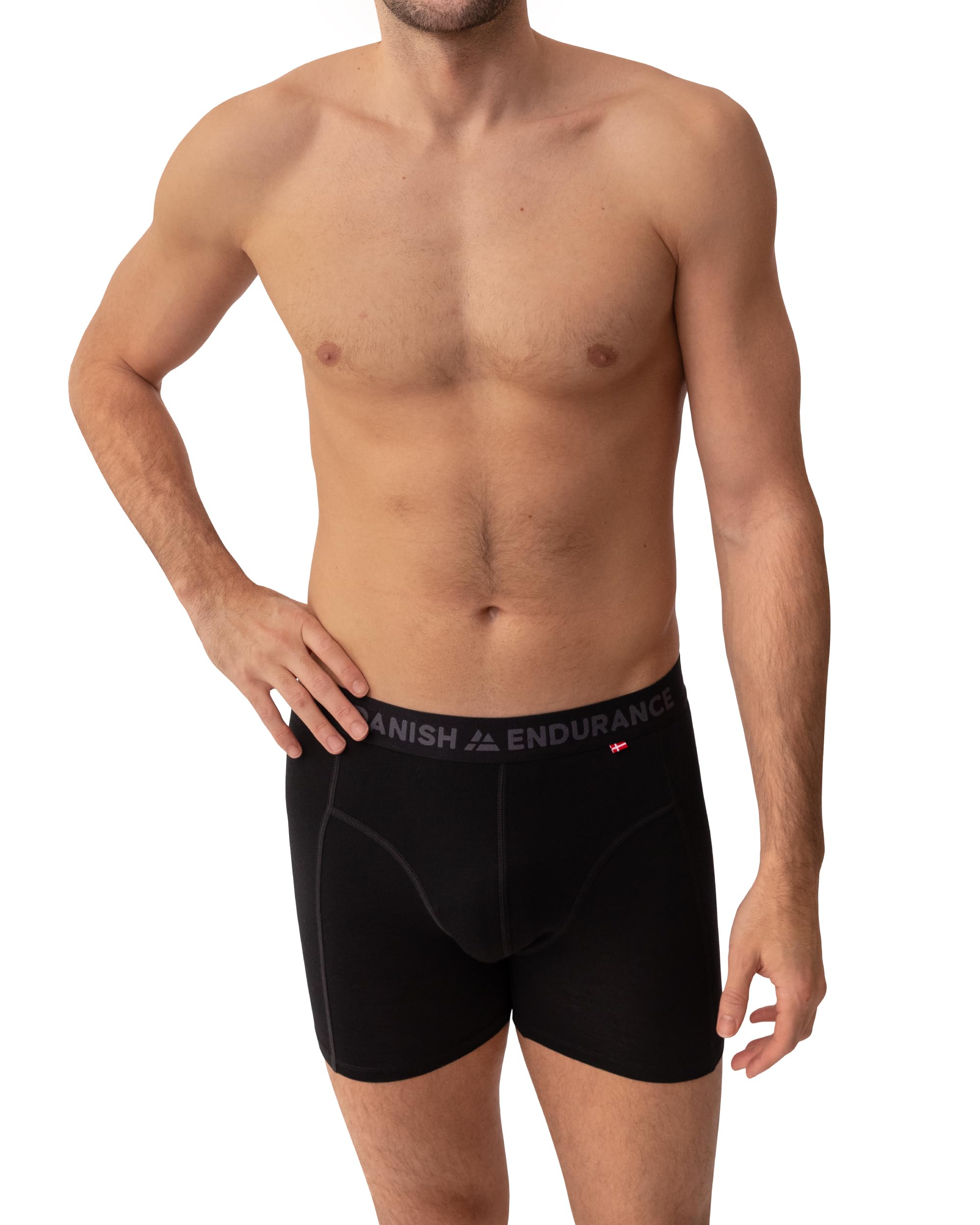 Photo 1 of DANISH ENDURANCE Mens Underwear, Merino Wool Boxers for Men, Boxer Briefs Pack, Ropa Interior Hombre, Calzoncillos