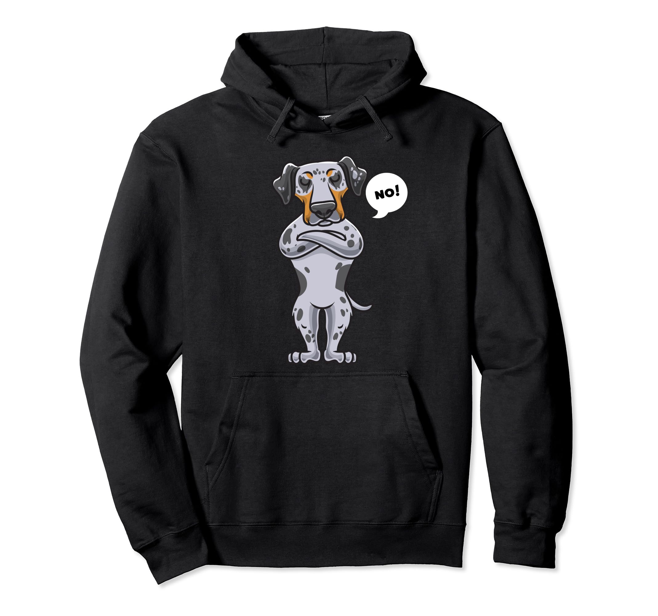 Stubborn Catahoula Leopard Dog Dog funny Pullover Hoodie