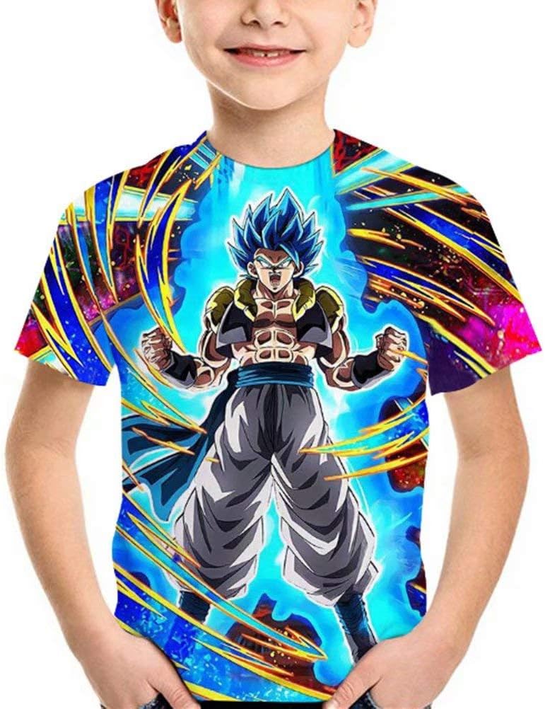 Tsyllyp Boys Girls 3D Print T-Shirts Summer Fashion Casual Shirt