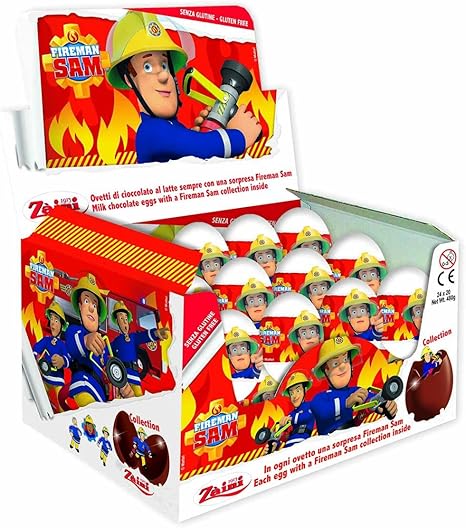 fireman sam egg
