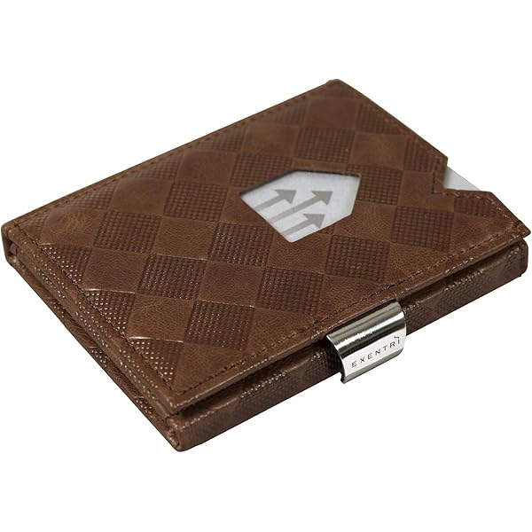 Amazon.com: EXENTRI WALLETS in Black Mosaic - Premium RFID