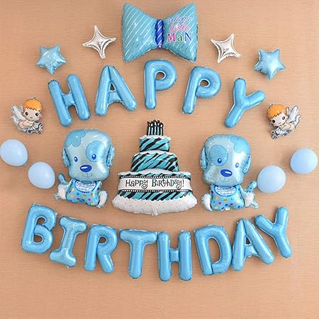 Laohao Bande Dessinee For Enfants Arrangement De Joyeux Anniversaire Ballon Decoration Maternelle Agencement De La Salle Anniversaire Gateau Salle Decoration Decorations Uniques Amazon Fr Cuisine Maison