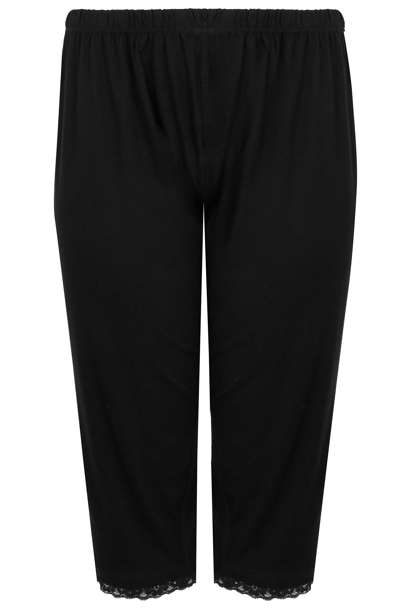 Buy Yours Clothing Womens Crop Pyjama 