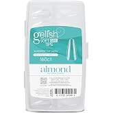 Gelish Soft Gel&trade; Tips &ndash; Professional Quality Press on Nails Extension for Strong, Long-Lasting Manicures &ndash; Easy Application, Natural Look, Pre-shaped False Nail