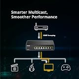 D-Link DMS-108P 8-Port 2.5GbE PoE Switch 230W Fanless Unmanaged view 2