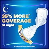 Always Infinity FlexProtect Night Pads Size 3 with Wings 18pk view 5