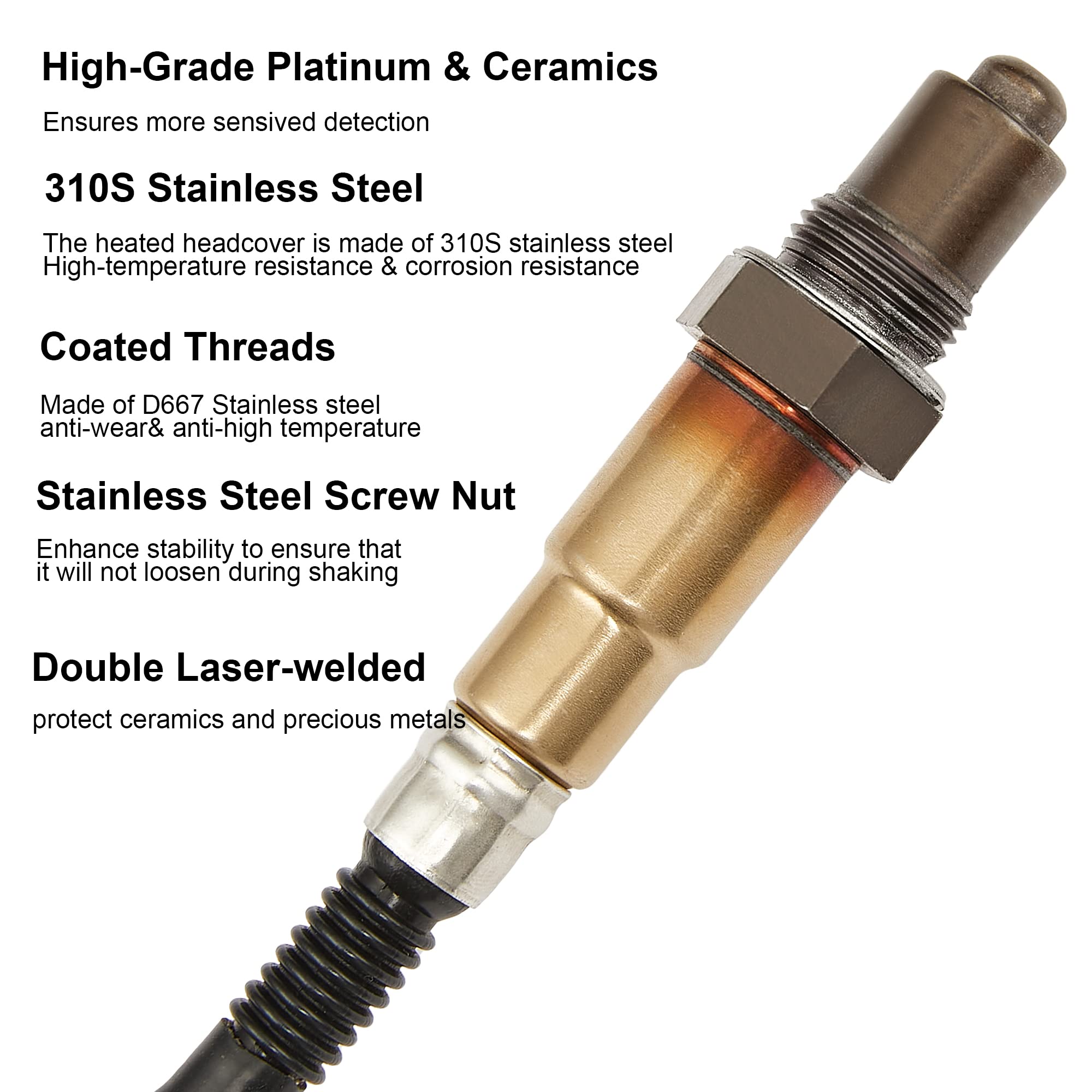 Mua JISKAIAI LSU 4.9 5-Wire Lambda WideBand O2 Oxygen Sensor for AEM 30 ...