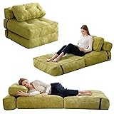 HIGOGOGO Folding Couch Sofa Bed, Convertible