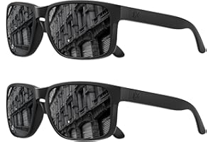 MAXJULI Polarized Sunglasses for Men and Women,UV400 Protection Sun Glasses,Ideal for Driving Cycling and Running 8120