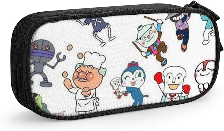 Amazon Danesi アンパンマン ポーチ 大容量 ペンケース おしゃれ 立つ シンブル 男の子 スリム 小学生 女の子 高校生 筆箱 かわいい 文具ケース 収納 小物入れ 化粧品ポーチ ペンケース 文房具 オフィス用品