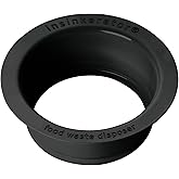 INSINKERATOR Kitchen Sink Flange for INSINKERATOR Garbage Disposal, FLG-MTBLK, Matte Black