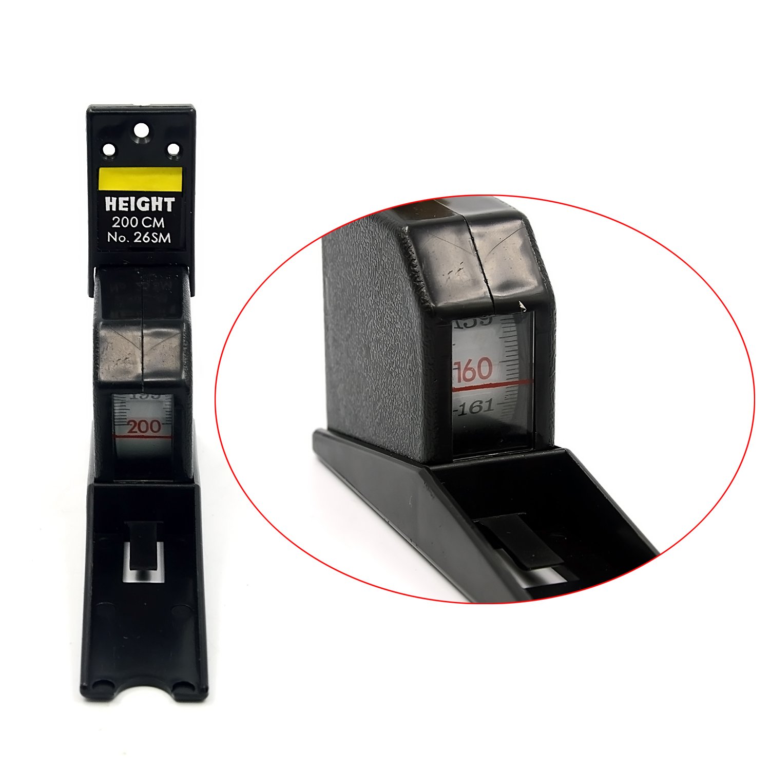 Gosear®2m Home Adult Children Roll Ruler Wall Mounted Growth Stature