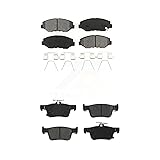 SIM Front Rear Semi-Metallic Brake Pads Kit