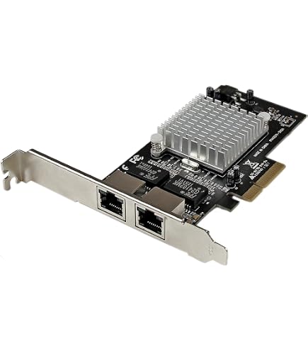 Amazon.com: StarTech.com Dual Port 10G PCIe Network Adapter Card