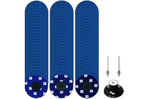 Crossarctic 75Pcs 3 inch Quick Change Disc Set, Zirconia Sanding Disc with 1/4" Holder for Roloc Die Grinder Surface Prep Str