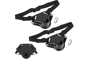 SAN LIKE SANLIKE Fishing Belt 2PCS Adjustable Fishing Fighting Hook Remover Set Deep Sea Gear, Tackle Boat Fishing Rod Belt Holder