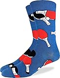 Good Luck Sock Men's Ping Pong Socks, Adult, Shoe