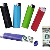 SECRET STASH Fake Lighter Diversion Safe - Hidden Compartments for Cash Jewelry Pills | Storage Box Discreet Hide Money Small