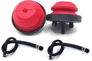 JERKFILY (Pack of 2) 951-10888A 570682A Primer Bulb Fuel Line Kit for Tecumseh Craftsman MTD Cub Cadet Troy Bilt Yard Machine Snow Blower 951-10888B 751-10888 951-10888 Small Engines HMSK100 HMSK105 HMSK110