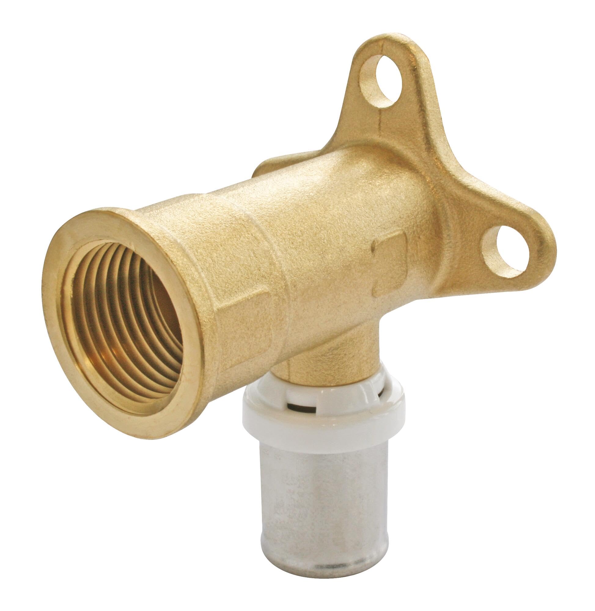 SOMATHERM for You - /5760-16-15 - Crimp wall Light for Multilayer Tube Ø16 - Female 15/21 (1/2'') Allows You to Connect a Multilayer Tube Diameter Ø16