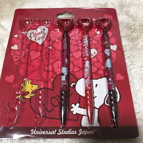 Amazon Co Jp Usjスヌーピー シャープペン3本 ホビー