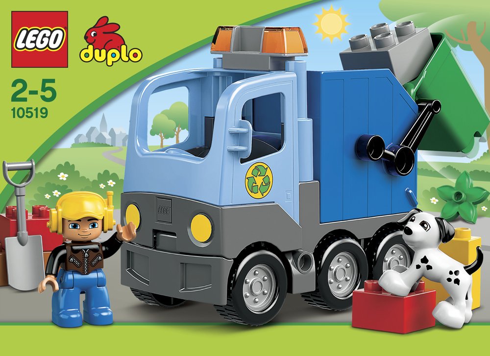 lego duplo garbage truck