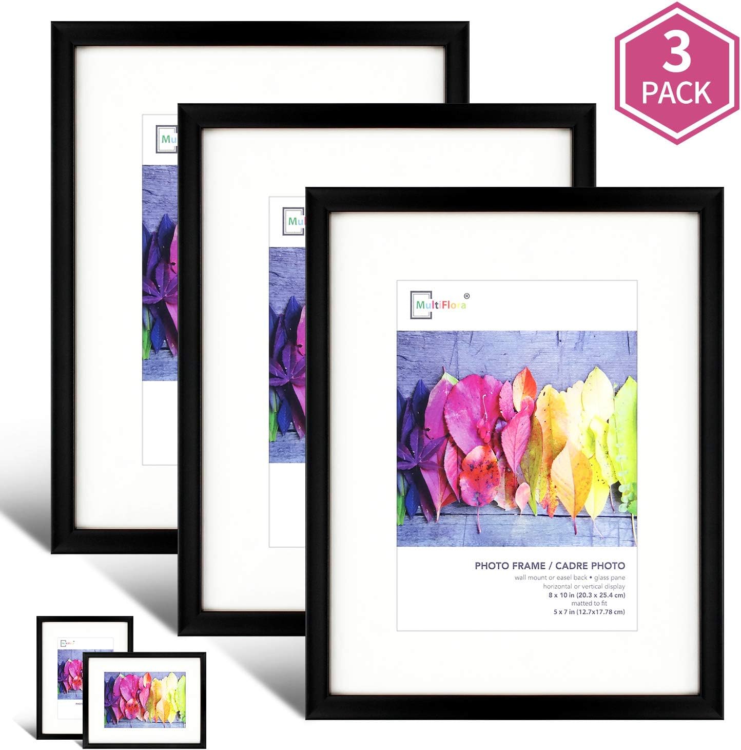 Best 3×5 table top picture frames glass set