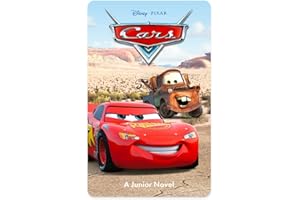 Yoto Disney Pixar Junior Novels: Cars – Kids Audio Card for Use with Player & Mini All-in-1 Audio Player, Educational Screen-