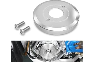 NICECNC Dirt Bike Flywheel Weight 11 OZ Stainless Steel Compatible with Yamaha YZ250 2003-2024 YZ250X 2016 2017 2018 2019 202