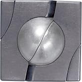 BePuzzled |Marble Hanayama Metal Brainteaser Puzzle Mensa Rated Level 4, for Ages 12 and Up