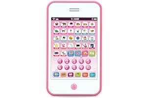 WENBEIER Kids Toy Phone Baby ABC Learning for Toddlers Learn Spelling Alphabet Words Numbers and Music - Early Educational Tablet for Kids 3-5